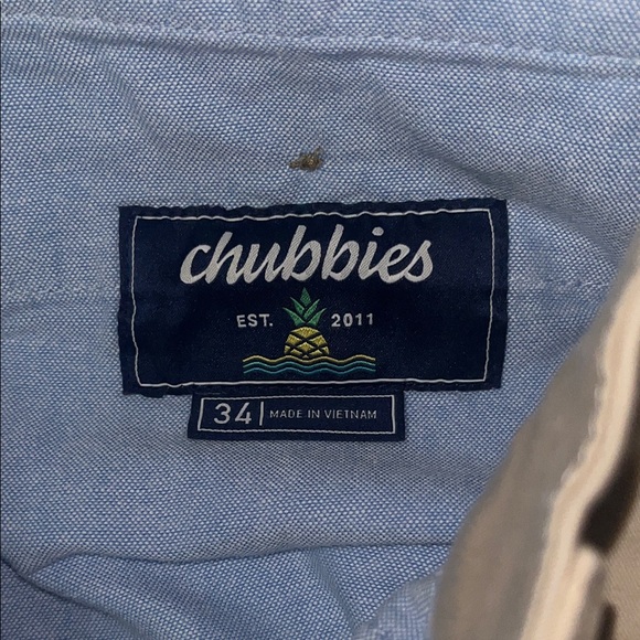 Chubbies Classic Tan RegularFit Shorts Size 34 - Picture 2 of 8